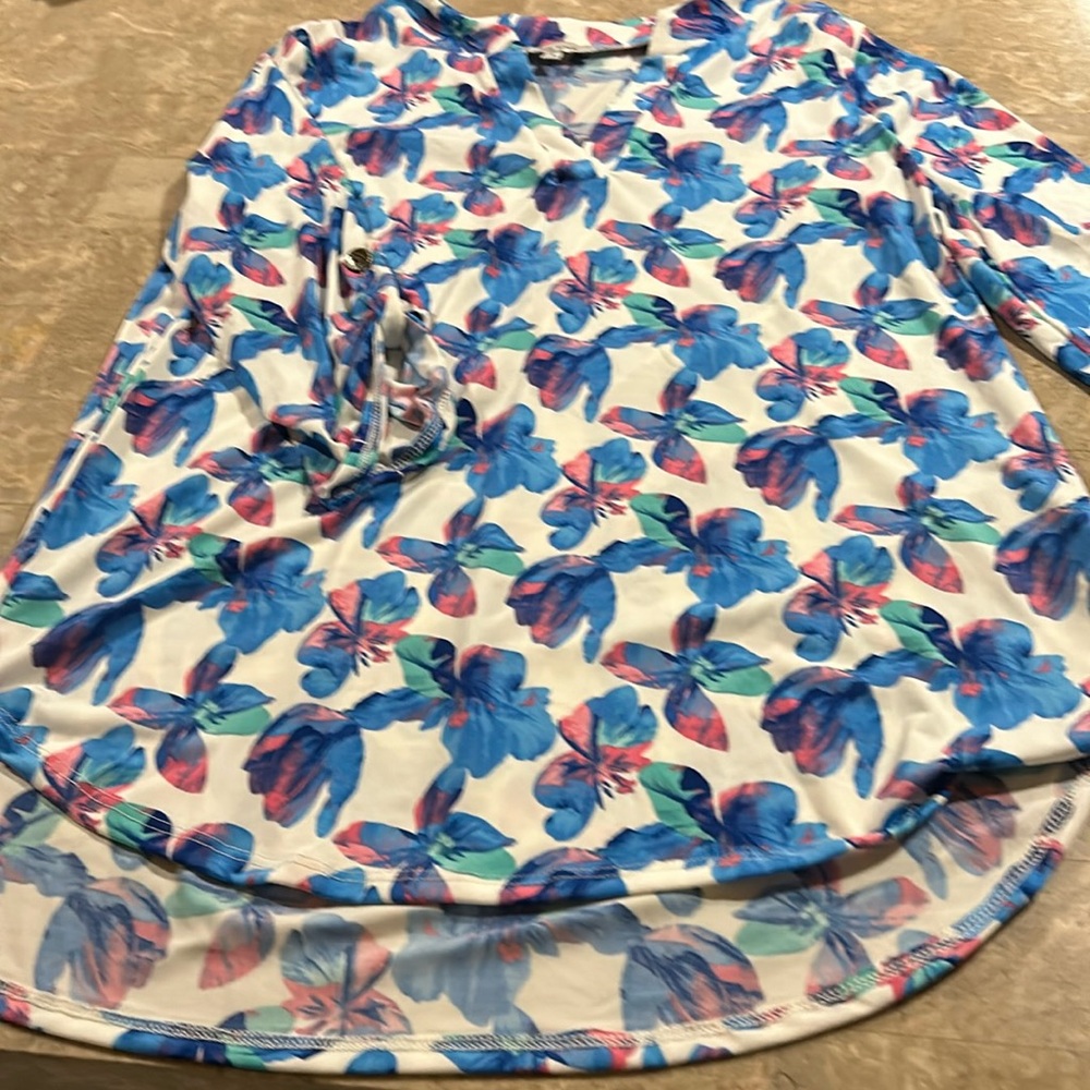 BNWT white birch top size small